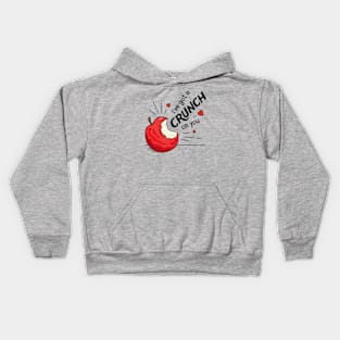 I've got a Crunch on You - Valentines Pun Kids Hoodie